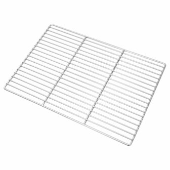 BBQ Grillrooster met Handvaten Rechthoekig 50x35 cm 304 RVS