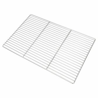 BBQ Grillrooster met Handvatten Rechthoekig 60x40 cm 304 RVS