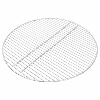 BBQ Grillrooster Zilver &Oslash;60 cm Roestvrijstaal