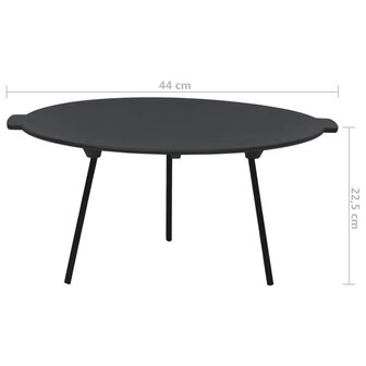 Grillplaat &Oslash;44 cm gietijzer