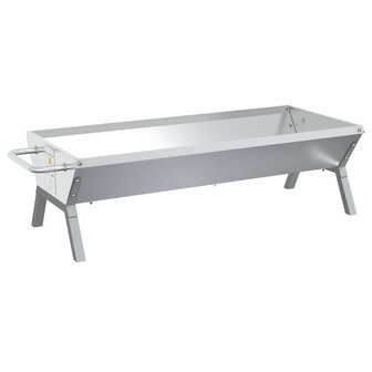 Barbecue grill- en bakset automatisch roestvrij staal