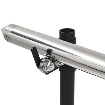 Automatische barbecue met motor 150x46,5x82,5 cm roestvrijstaal
