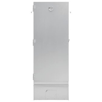 BBQ-rookoven met houtsnippers 44,5x29x110 cm staal