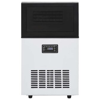 IJsblokjesmachine 45 kg/24 u zwart