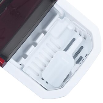 IJsblokjesmachine 1,4 L 15 kg/24 u rood