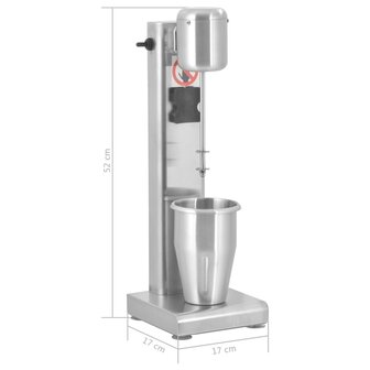 Milkshake mixer 1 L roestvrij staal
