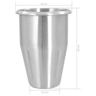 Milkshake mixer 1 L roestvrij staal