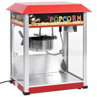 Popcornmaker met teflonpan 1400 W