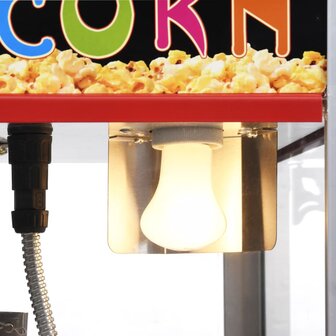 Popcornmaker met teflonpan 1400 W