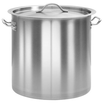 Kookpan 26 L 32x32 cm roestvrij staal