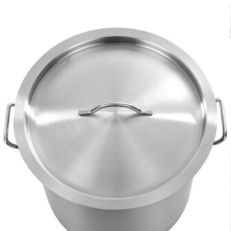 Kookpan 26 L 32x32 cm roestvrij staal
