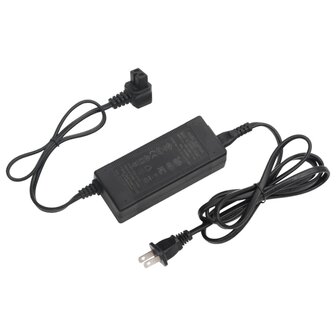 Koelbox met wielen en adapter 50 L PP en PE zwart en grijs