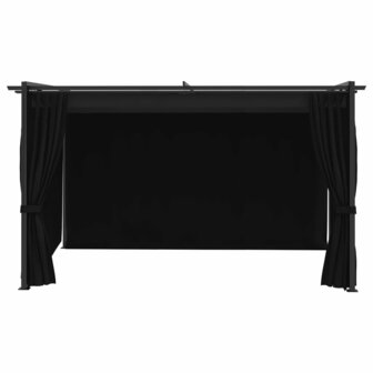Prieel 4x3 m antraciet
