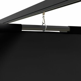 Prieel 4x3 m antraciet