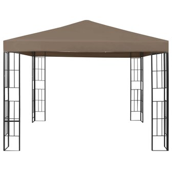 Prieel 3x3 m taupe