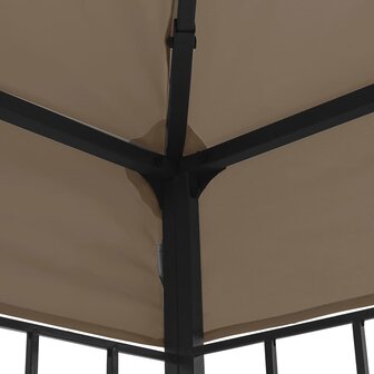 Prieel 3x3 m taupe