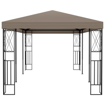 Prieel 6x3 m stof taupe