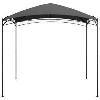 Prieel 180 g/m&sup2; 3x3x2,65 m antraciet