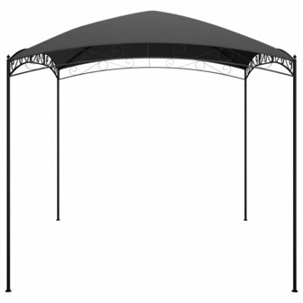 Prieel 180 g/m&sup2; 3x4x2,65 m antraciet
