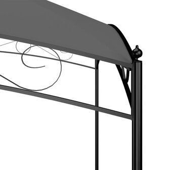 Prieel 180 g/m&sup2; 3x4x2,65 m antraciet
