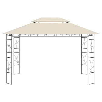 Prieel 160 g/m&sup2; 4x3x2,7 m cr&egrave;mekleurig