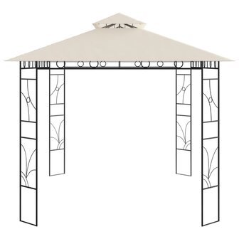 Prieel 160 g/m&sup2; 4x3x2,7 m cr&egrave;mekleurig