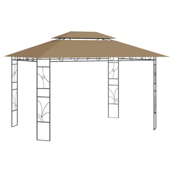 Prieel 160 g/m&sup2; 4x3x2,7 m taupe