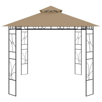 Prieel 160 g/m&sup2; 4x3x2,7 m taupe