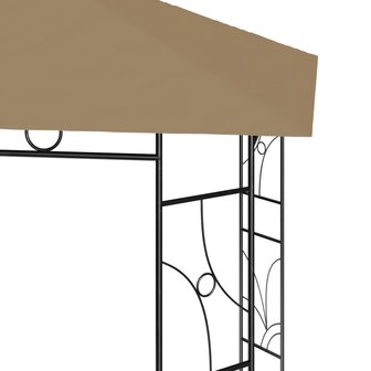 Prieel 160 g/m&sup2; 4x3x2,7 m taupe