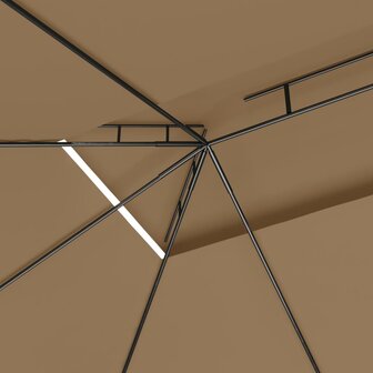Prieel 160 g/m&sup2; 4x3x2,7 m taupe
