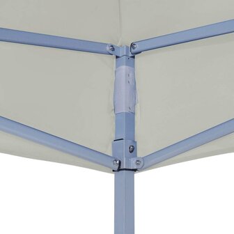 Partytent inklapbaar 3x3 m cr&egrave;me