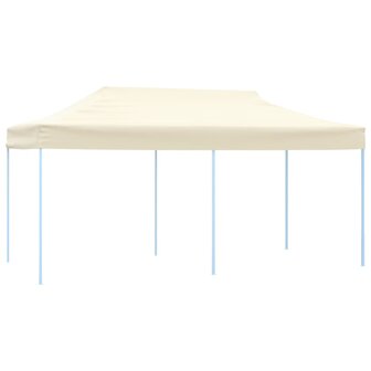 Partytent pop-up inklapbaar 3x6 m cr&egrave;me
