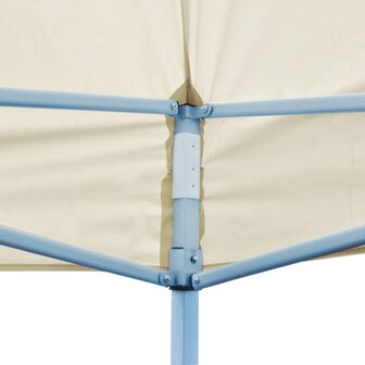 Partytent pop-up inklapbaar 3x6 m cr&egrave;me