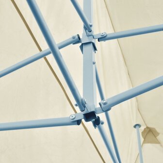 Partytent pop-up inklapbaar 3x6 m cr&egrave;me