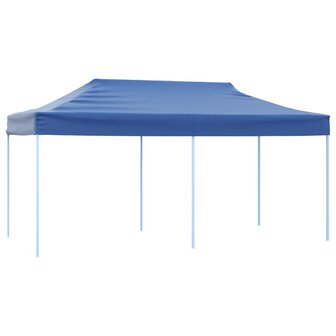 Partytent pop-up inklapbaar 3x6 m blauw