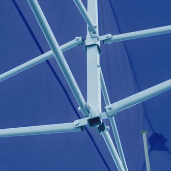 Partytent pop-up inklapbaar 3x6 m blauw