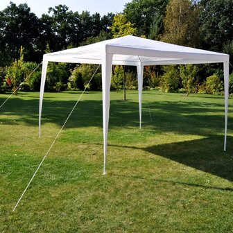 Tuinpaviljoen 3x3 m Wit