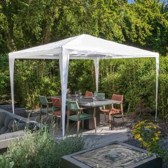 Tuinpaviljoen 3x3 m Wit