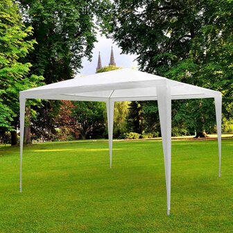 Tuinpaviljoen 3x3 m Wit