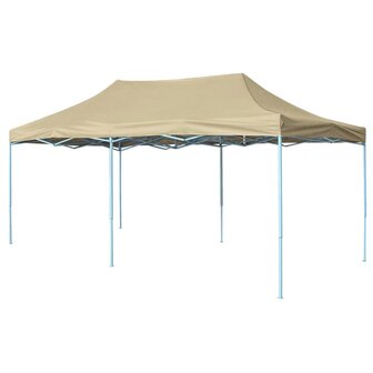 Vouwtent pop-up 3x6 m cr&egrave;mewit