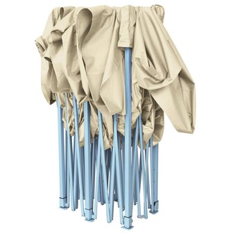 Vouwtent pop-up 3x6 m cr&egrave;mewit
