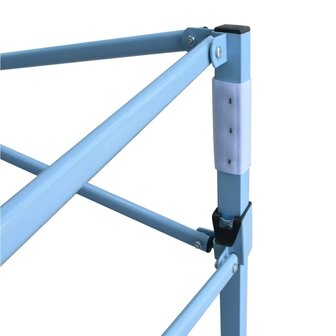 Vouwtent pop-up met 2 zijwanden 3x3 m antraciet
