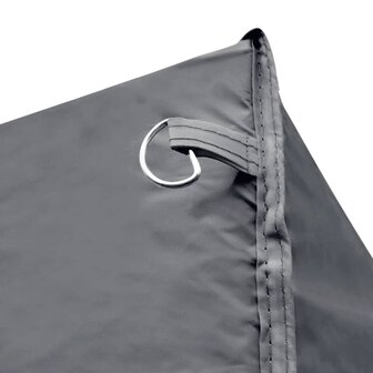 Partytent pop-up inklapbaar met zijwanden 3x6 m antraciet