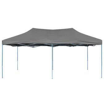 Partytent pop-up inklapbaar 3x6 m antraciet