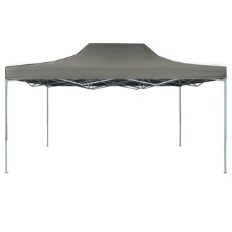 Tent pop-up inklapbaar 3x4,5 m antraciet