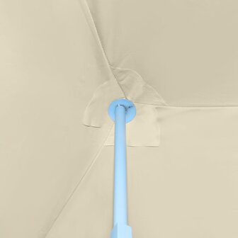 Vouwtent pop-up met 8 zijwanden 3x9 m cr&egrave;me