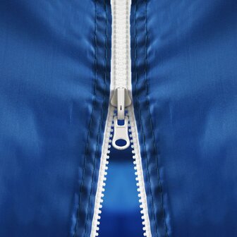 Vouwtent pop-up met 5 zijwanden 3x9 m blauw