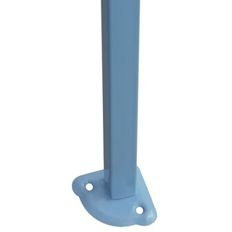 Vouwtent pop-up met 8 zijwanden 3x9 m blauw