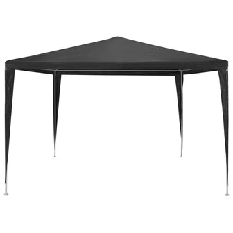 Partytent 3x3 m PE antraciet