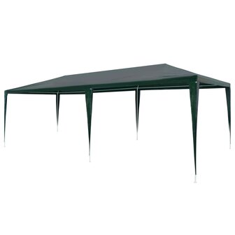 Partytent 3x6 m PE groen